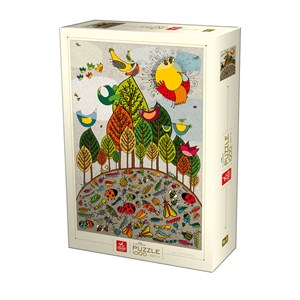 Deico (76007) - "Nature Puzzle" - 1000 pieces puzzle
