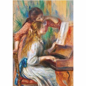 D-Toys (70272) - Pierre-Auguste Renoir: "Two Young Girls at the Piano" - 1000 pieces puzzle