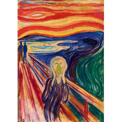 Bluebird Puzzle (60058) - Edvard Munch: "The Scream, 1910" - 1000 pieces puzzle