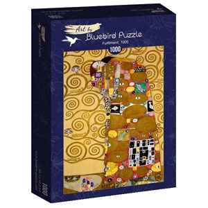 Bluebird Puzzle (60016) - Gustav Klimt: "Fulfilment, 1905" - 1000 pieces puzzle