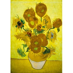 Bluebird Puzzle (60003) - Vincent van Gogh: "Sunflowers, 1889" - 1000 pieces puzzle