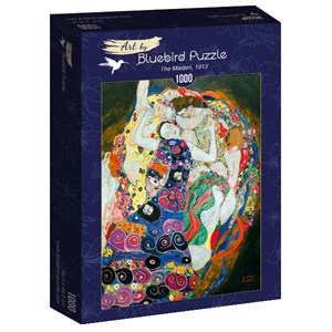 Bluebird Puzzle (60070) - Gustav Klimt: "The Maiden, 1913" - 1000 pieces puzzle