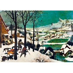 Bluebird Puzzle (60029) - Pieter Brueghel the Elder: "Hunters in the Snow (Winter), 1565" - 1000 pieces puzzle