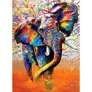 Anatolian (1054) - "African Colours" - 1000 pieces puzzle