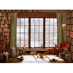 Anatolian (1065) - "Window Cats" - 1000 pieces puzzle