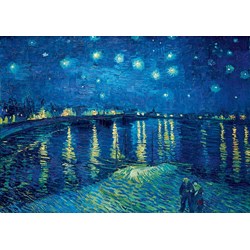 Bluebird Puzzle (60002) - Vincent van Gogh: "Starry Night over the Rhône, 1888" - 1000 pieces puzzle