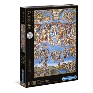 Clementoni (39497) - Michelangelo: "The last Judgement" - 1000 pieces puzzle