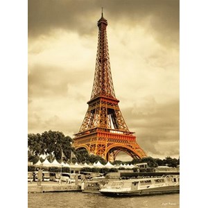 Anatolian (PER3193) - Sefik Bayram: "The Eiffel Tower" - 1000 pieces puzzle