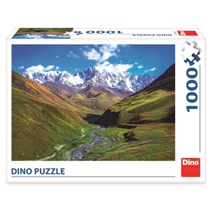 Dino (53284) - "Mountain Shkhara" - 1000 pieces puzzle