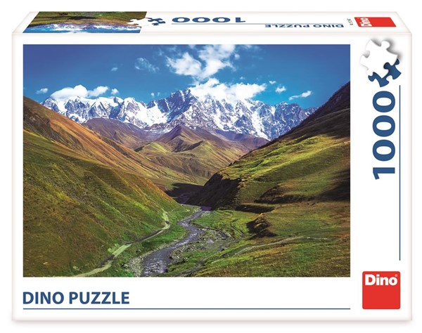 Dino (53284) - "Mountain Shkhara" - 1000 pieces puzzle