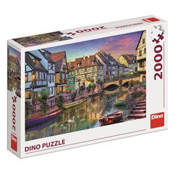 Dino (56123) - "Romantic Early Evening" - 2000 pieces puzzle