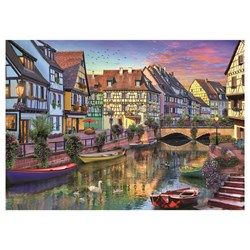 Dino (56123) - "Romantic Early Evening" - 2000 pieces puzzle