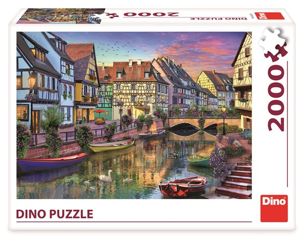 Dino (56123) - "Romantic Early Evening" - 2000 pieces puzzle