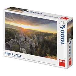 Dino (53282) - "Rocky Mountains" - 1000 pieces puzzle