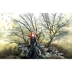 SunsOut (67609) - Nene Thomas: "Red Haired Witch" - 1000 pieces puzzle