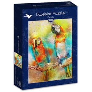 Bluebird Puzzle (70032) - "Parrots" - 1000 pieces puzzle