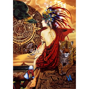 Bluebird Puzzle (70058) - "Aztec Dawn" - 1500 pieces puzzle