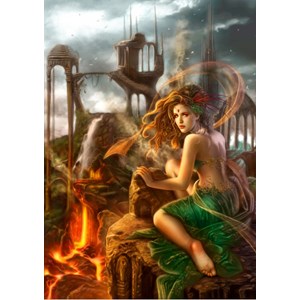 Bluebird Puzzle (70429) - Cris Ortega: "The last Stand" - 1500 pieces puzzle