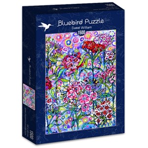 Bluebird Puzzle (70432) - Sally Rich: "Sweet William" - 1500 pieces puzzle