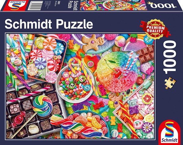 Schmidt Spiele (58961) - "Candylicious" - 1000 pieces puzzle