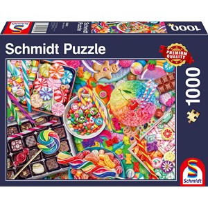 Schmidt Spiele (58961) - "Candylicious" - 1000 pieces puzzle