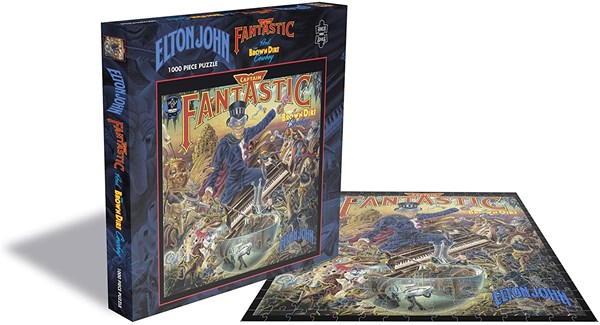 Zee Puzzle (26215) - "Elton John, Captain Fantastic" - 1000 pieces puzzle