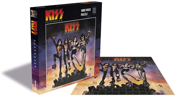 Zee Puzzle (26217) - "Kiss, Destroyer" - 1000 pieces puzzle