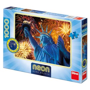 Dino (54123) - "Statue of Liberty" - 1000 pieces puzzle