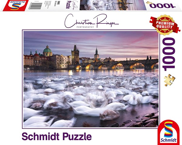 Schmidt Spiele (59695) - Christian Ringer: "Prague" - 1000 pieces puzzle