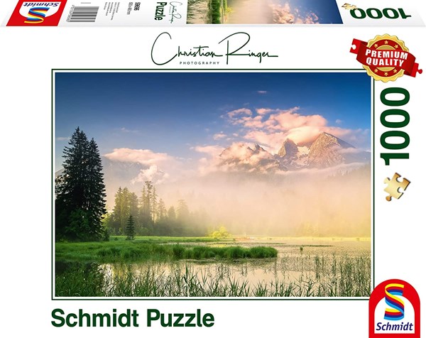 Schmidt Spiele (59696) - Christian Ringer: "Taubensee" - 1000 pieces puzzle