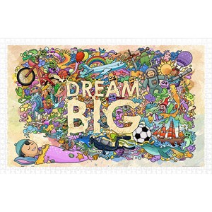 Pintoo (h1671) - "Dream Big" - 1000 pieces puzzle