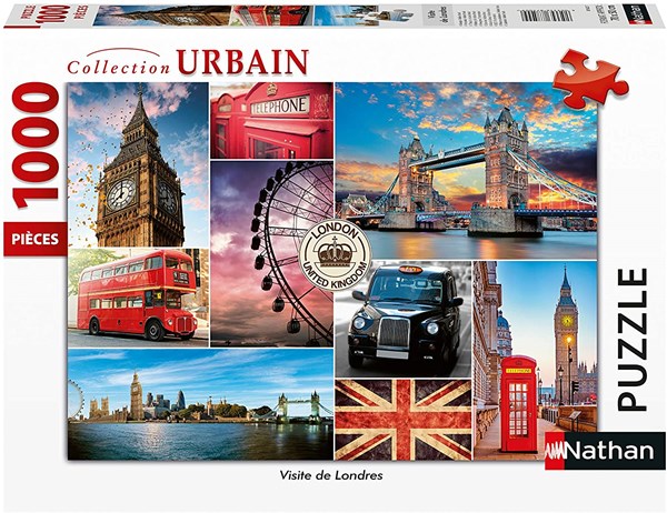 Nathan (87632) - "London" - 1000 pieces puzzle