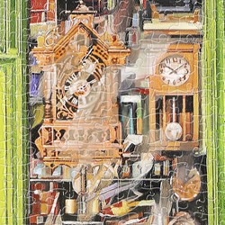 Pintoo (h1999) - Guido Borelli: "Clock Shop" - 1000 pieces puzzle