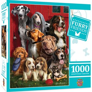 MasterPieces (71906) - "Sitting Pretty" - 1000 pieces puzzle