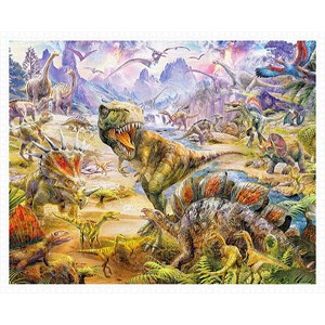 Pintoo (h1920) - Jan Patrik Krasny: "Dinosaurs" - 2000 pieces puzzle