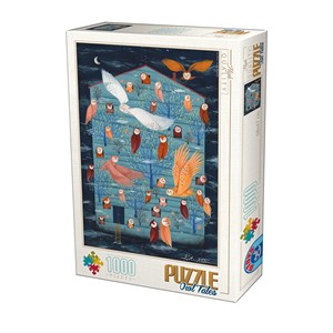D-Toys (75970) - "Owl Tales" - 1000 pieces puzzle