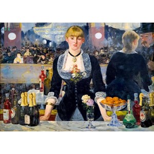 Bluebird Puzzle (60080) - Edouard Manet: "A Bar at the Folies-Bergère, 1882" - 1000 pieces puzzle