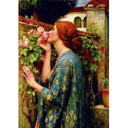 Bluebird Puzzle (60096) - John William Waterhouse: "The Soul of the Rose, 1903" - 1000 pieces puzzle