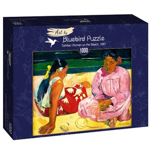 Bluebird Puzzle (60076) - Paul Gauguin: "Tahitian Women on the Beach, 1891" - 1000 pieces puzzle