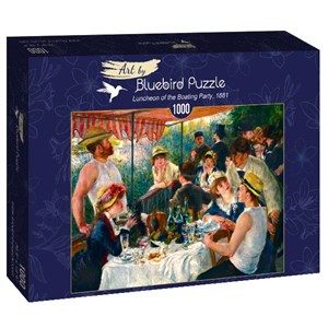 Bluebird Puzzle (60048) - Pierre-Auguste Renoir: "Luncheon of the Boating Party, 1881" - 1000 pieces puzzle