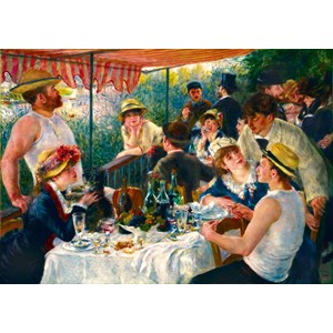 Bluebird Puzzle (60048) - Pierre-Auguste Renoir: "Luncheon of the Boating Party, 1881" - 1000 pieces puzzle