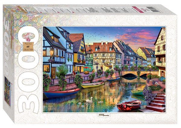 Step Puzzle (85022) - "Colmar, France" - 3000 pieces puzzle