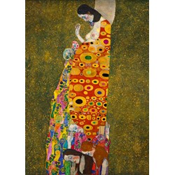 Bluebird Puzzle (60022) - Gustav Klimt: "Hope II, 1908" - 1000 pieces puzzle