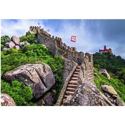 Step Puzzle (85409) - "Castelo dos Mouros, Sintra, Portugal" - 4000 pieces puzzle