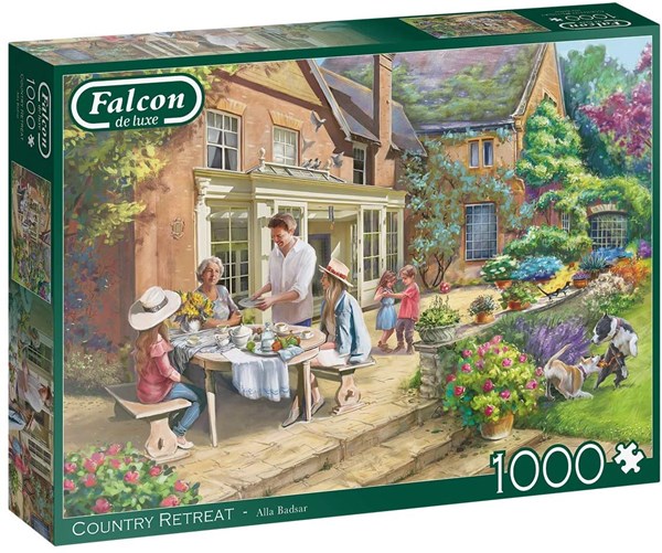 Falcon (11296) - Alla Badsar: "Country Retreat" - 1000 pieces puzzle