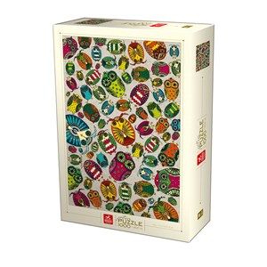 Deico (76014) - "Pattern Puzzle" - 1000 pieces puzzle