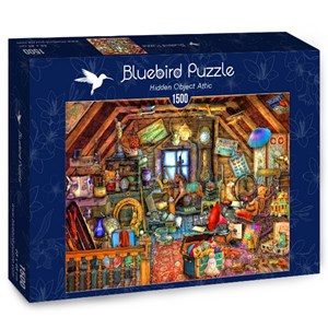 Bluebird Puzzle (70434) - Aimee Stewart: "Hidden Object Attic" - 1500 pieces puzzle