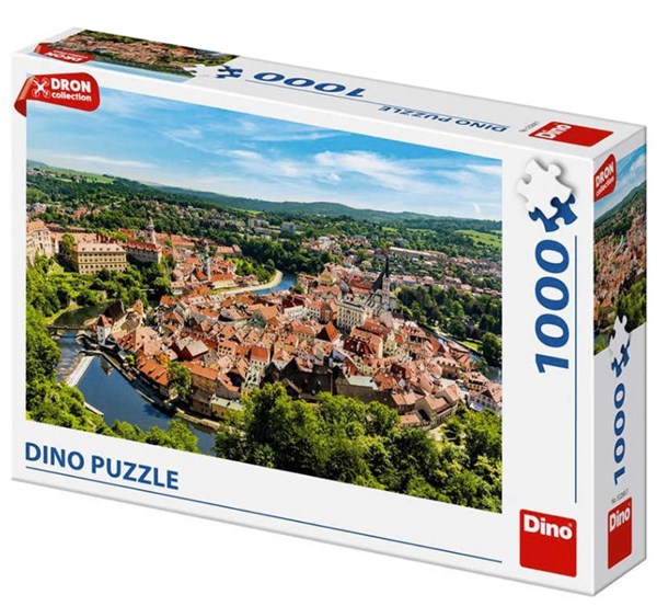 Dino (53268) - "Cesky Krumlov, Czech Republic" - 1000 pieces puzzle