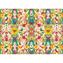 MasterPieces (72007) - "Flamingos" - 1000 pieces puzzle