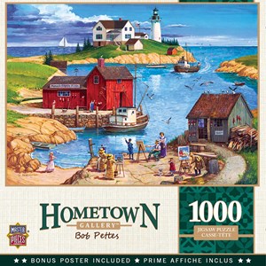 MasterPieces (72029) - "Ladium Bay" - 1000 pieces puzzle